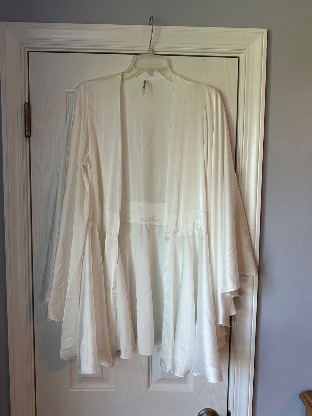 Bridal Satin Kimono Robe